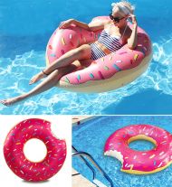Velký nafukovací kruh Donut (120cm) - více barev