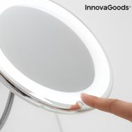 LED zvětšující zrcátko nastavitelnou rukojetí a přísavkou Mizoom InnovaGoods
