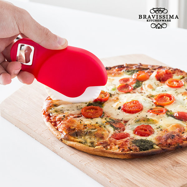 Kráječ na Pizzu s Otvírákem Bravissima Kitchen Kráječ na Pizzu s Otvírákem Bravissima Kitchen