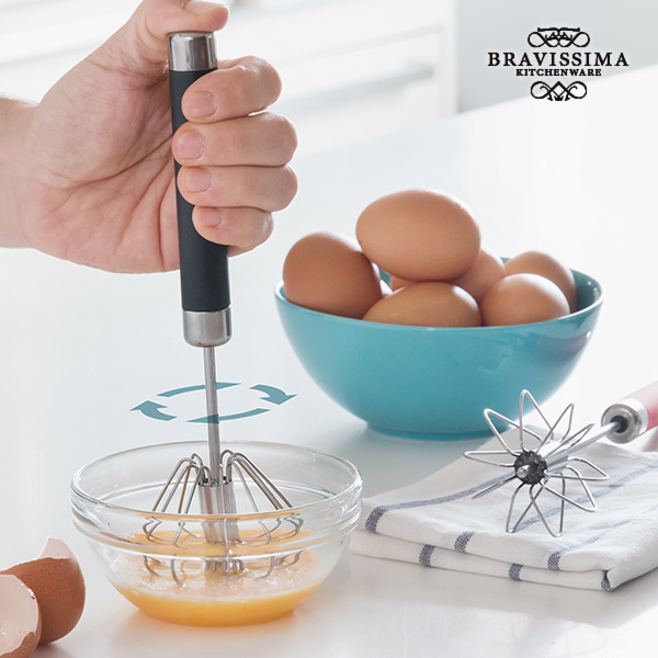Ruční Šlehač s Automatickým Otáčením Bravissima Kitchen Ruční Šlehač s Automatickým Otáčením Bravissima Kitchen