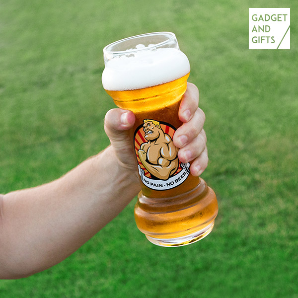 Sklenice na Pivo No Pain No Beer Gadget and Gifts Sklenice na Pivo No Pain No Beer Gadget and Gifts