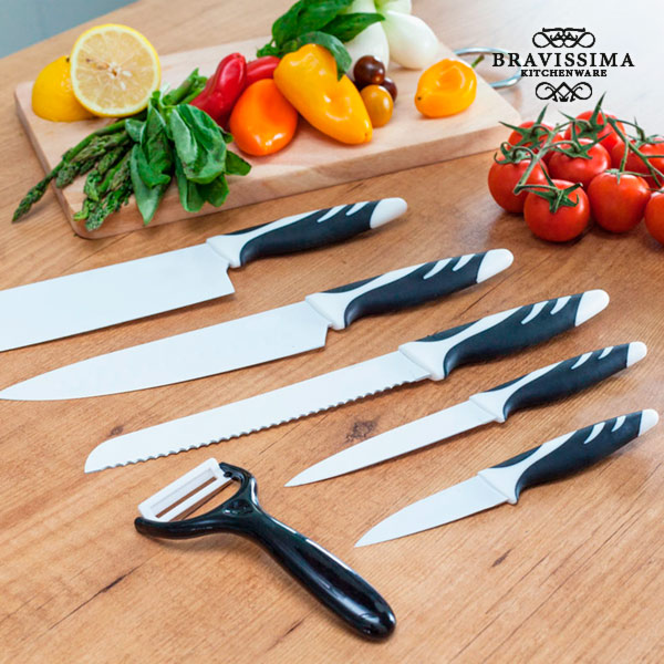 Nože Top Chef White C01023 (6 kusů) Nože Top Chef White C01023 (6 kusů)