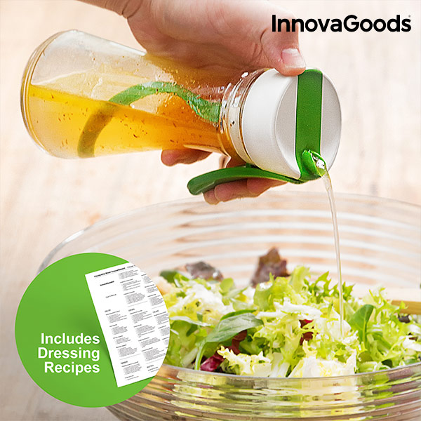 Šejkr na Zálivky s Recepty InnovaGoods Šejkr na Zálivky s Recepty InnovaGoods