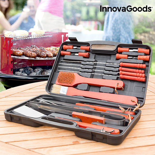 Kufřík s Grilovacími Potřebami InnovaGoods (18 částí) Kufřík s Grilovacími Potřebami InnovaGoods (18 částí)