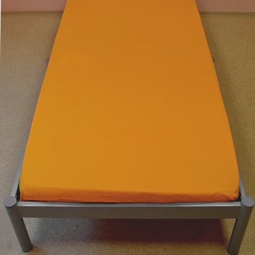 Prostěradlo Apex Microtop - Jednolůžko 90 x 200 cm - Pomeranč