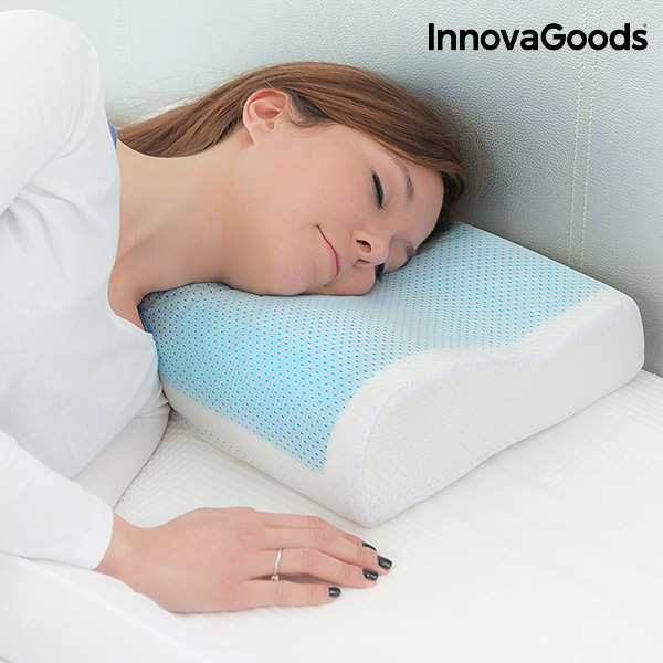 Polštář z Paměťové Pěny s Gelovou Vrstvou InnovaGoods Polštář z Paměťové Pěny s Gelovou Vrstvou InnovaGoods