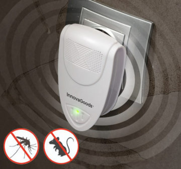 Ultrazvukový Mini Odpuzovač Hmyzu a Hlodavců InnovaGoods
