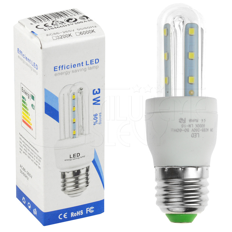 LED žárovka E27 - 3W LED žárovka E27 - 3W