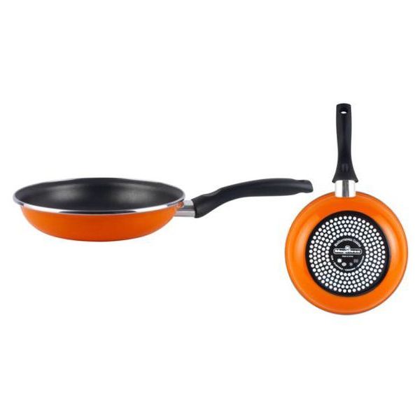 Non-stick frying pan Magefesa Valencia Ø 22 cm Černý Oranžový Non-stick frying pan Magefesa Valencia Ø 22 cm Černý Oranžový