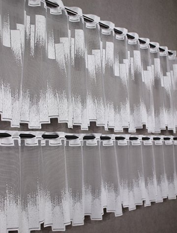 Vitrážková záclona Barbara Velikost: výška 40 cm