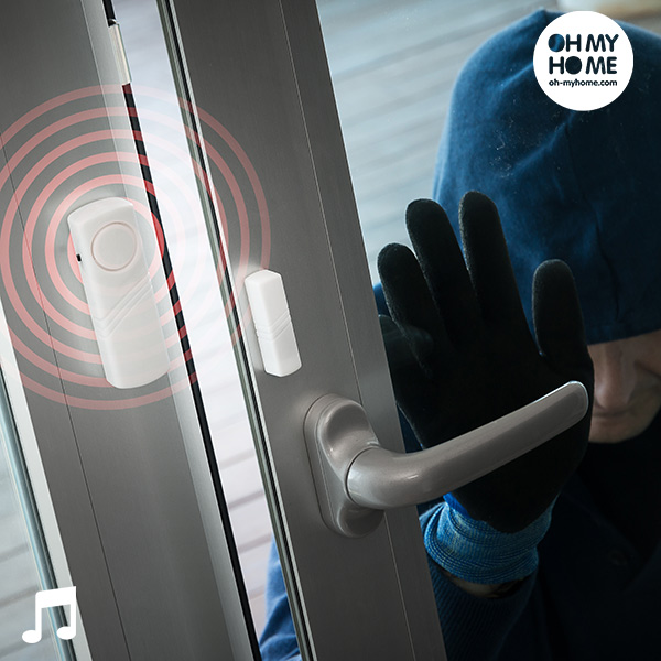 Bezdrátový Alarm s Dotykovým Čidlem Oh My Home (3 kusy) Bezdrátový Alarm s Dotykovým Čidlem Oh My Home (3 kusy)