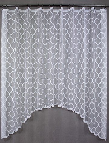 Oblouková záclona zámecká 160 x 330 cm