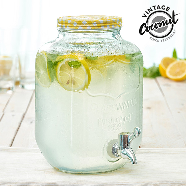 Dávkovač Nápojů Vintage Coconut (4 l) Dávkovač Nápojů Vintage Coconut (4 l)